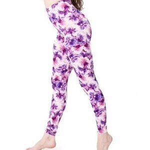 American Apparel Floral Leggings - Size S